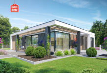 Nowoczesna parterówka z płaskim dachem – poznaj stylowy design i bogate wnętrze Czekoladowej 6 Nowoczesna parterówka z płaskim dachem – poznaj stylowy design i bogate wnętrze Czekoladowej 6